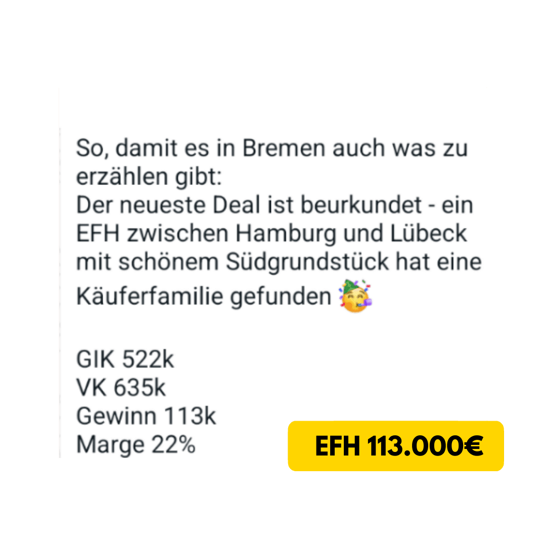 Deal Ergebnis 1