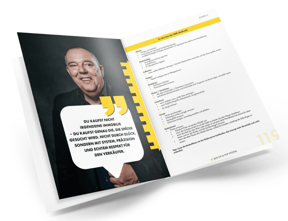 Einblick ins Buch – Das FIX&FLIP System